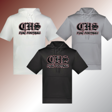 CHS Flag Football Short Sleeve Hoodie